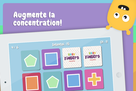 Baby Fingers Memory Cards Lite screenshot 4