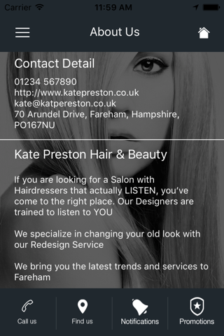 Kate Preston Hair & Beauty - Fareham screenshot 2