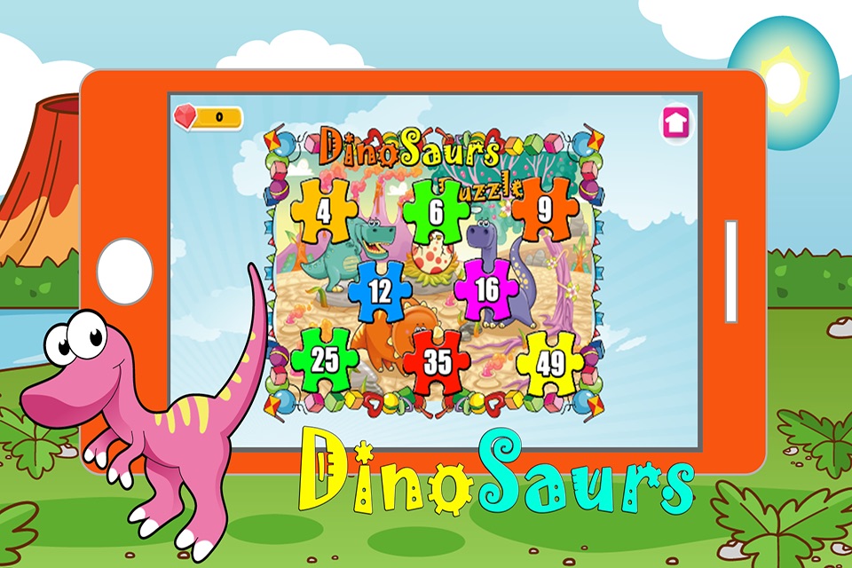 Dinosaur Jigsaw Puzzles Learning Games For Kids screenshot 3