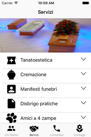 Onoranze Funebri Bonomi screenshot 4
