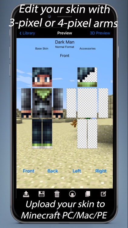 Skin Designer for Minecraft screenshot-3