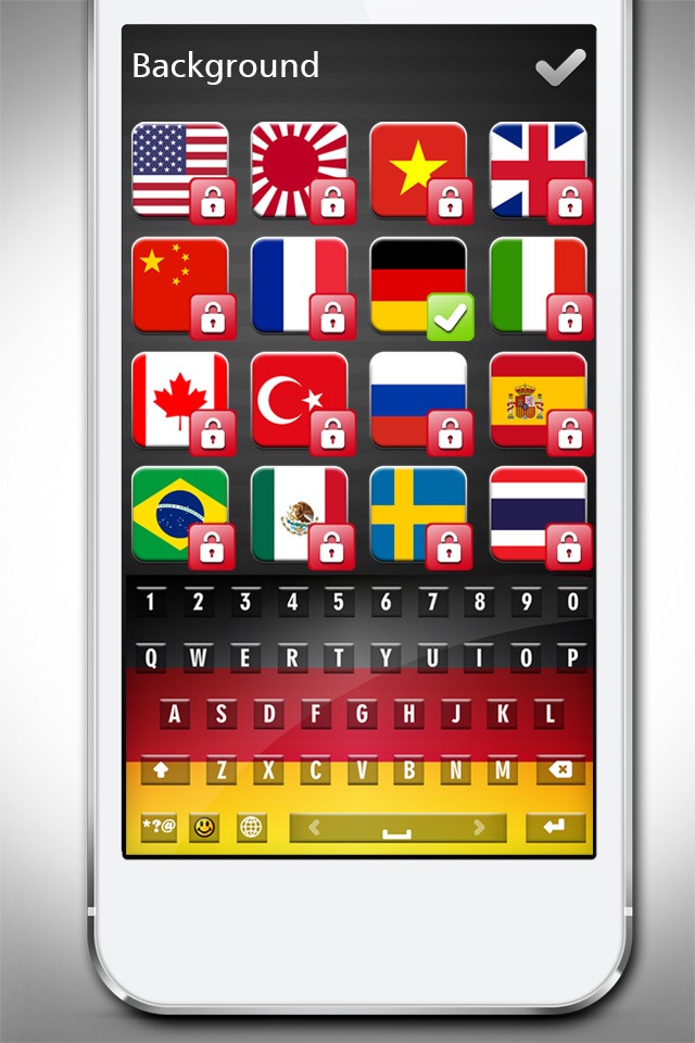 Inter.national Flag Keyboard.s - 2016 Country Flags on Custom Skins with Fancy Fonts for Keyboarding screenshot 4