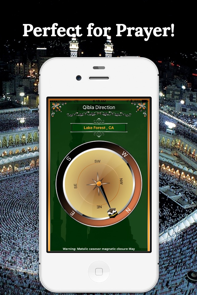 Qibla Compass-Direction Finder screenshot 4