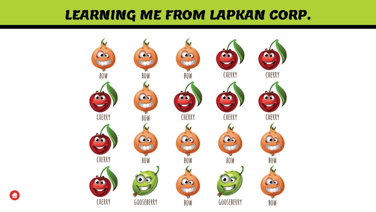 Learning Me: Funny Fruit Face