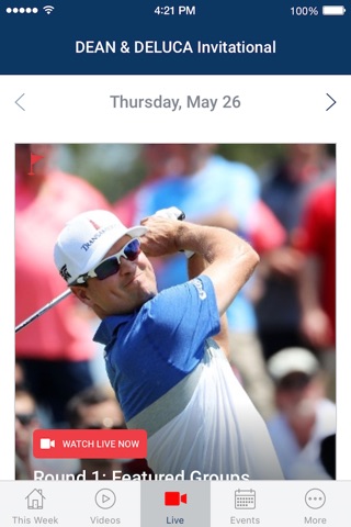 GOLFTV powered by PGA TOUR screenshot 3