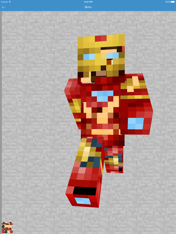 Iron Skins for Minecraft - All Hero Appのおすすめ画像2