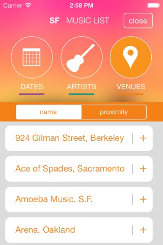 SF Music List screenshot 3