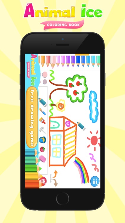 Coloring Book Animals Ice screenshot-3