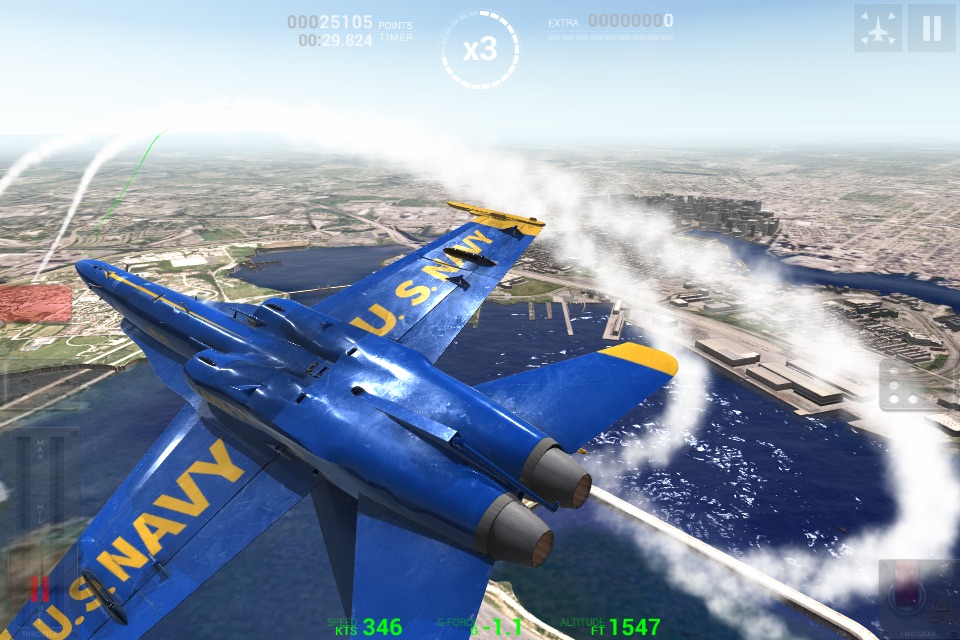 Blue Angels: Aerobatic Flight Simulator screenshot 2