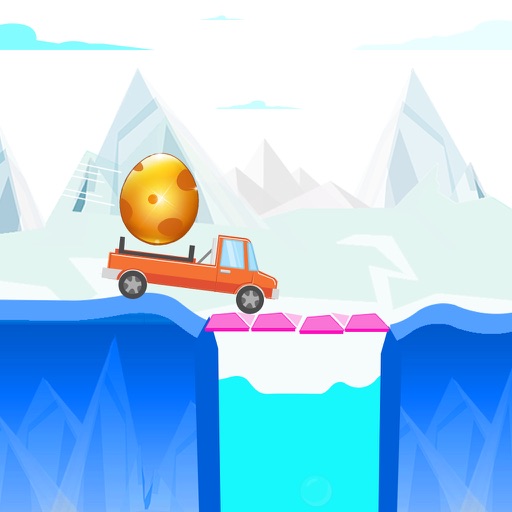Risky Car on Risky Road Adventure - Don't Drop The Big Egg!
