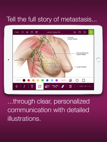 ONCsultation – Draw, Discuss & Share Medical Illustrations & Resources With Oncology Patients screenshot 3