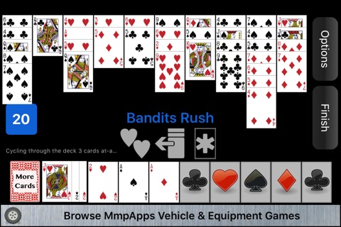 40 Thieves Rush Solitaire screenshot 4