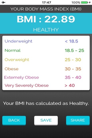 Ez BMI CALCULATOR screenshot 3