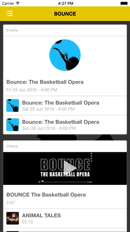 BOUNCE The Basketball Opera