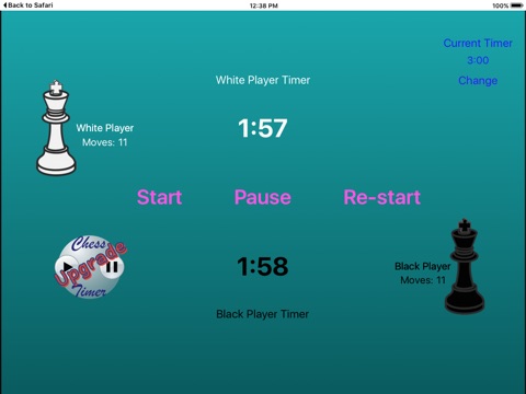 Arrpita's Chess Timer screenshot 2