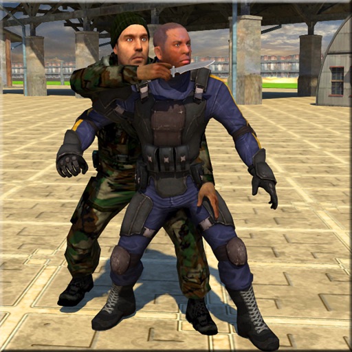 Commando Assassin Elite Spy 3D Icon