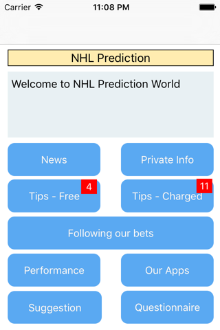 Hockey Prediction - náhled