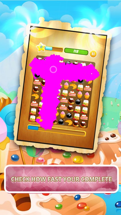 Pastry Cookies- Match 3 Puzzle Game