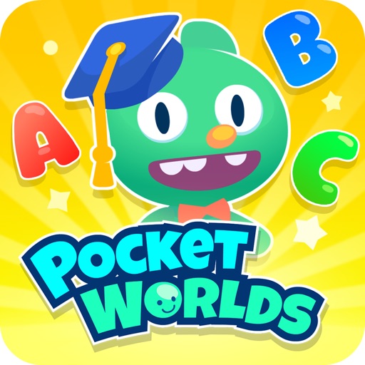 Pocket Worlds - Fun Education Games for Kids Icon