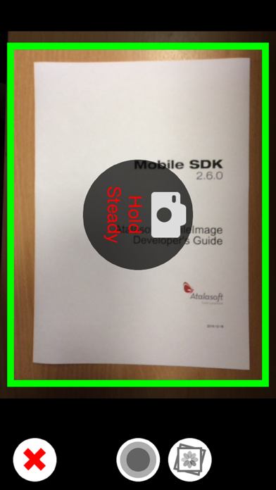 How to cancel & delete MobileImage Capture SDK from iphone & ipad 1