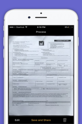 My Scanner Pro - PDF Scanner OCR & Printer for Documents, Receipts, Emails, Business Cards screenshot 2