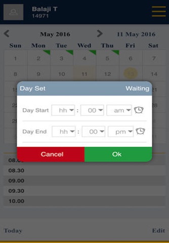 TimeSheet MobileCoE screenshot 2