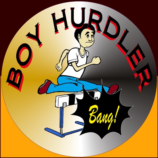 Boy Hurdler Icon