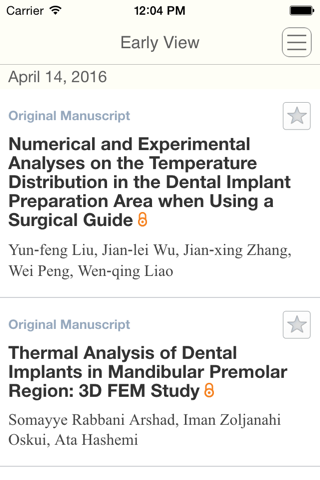 Journal of Prosthodontics screenshot 2