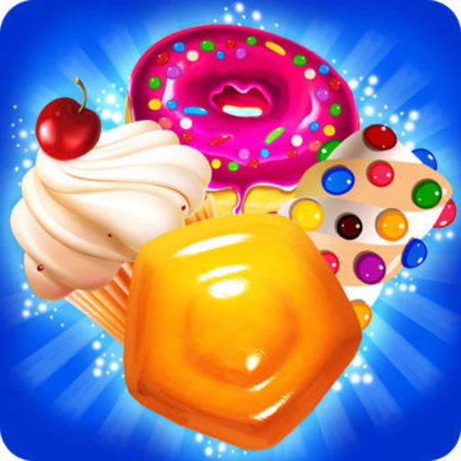 Sweet Bakery - 3 match Cookie Mania puzzle splash game Icon