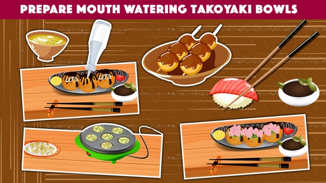 Japanese Cooking Mania - Sushi Maker Kids Food Games(圖5)-速報App