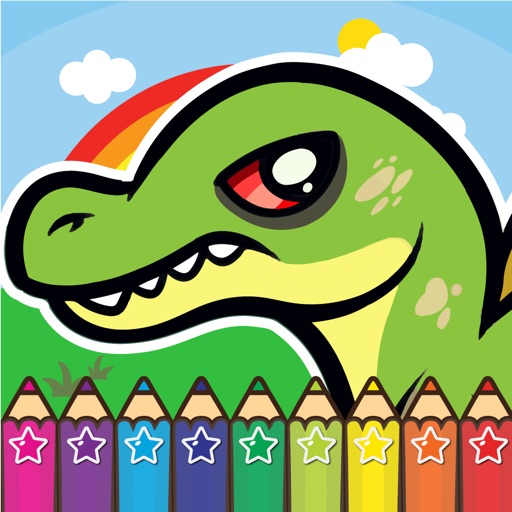 Jurassic Coloring Book World Third Edition icon