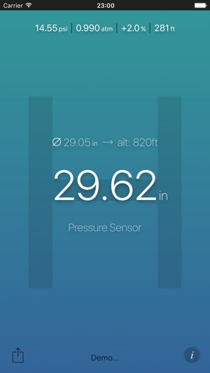 Air Pressure App