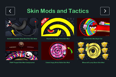 Slither.io Skins, Mods, Hack & Guide