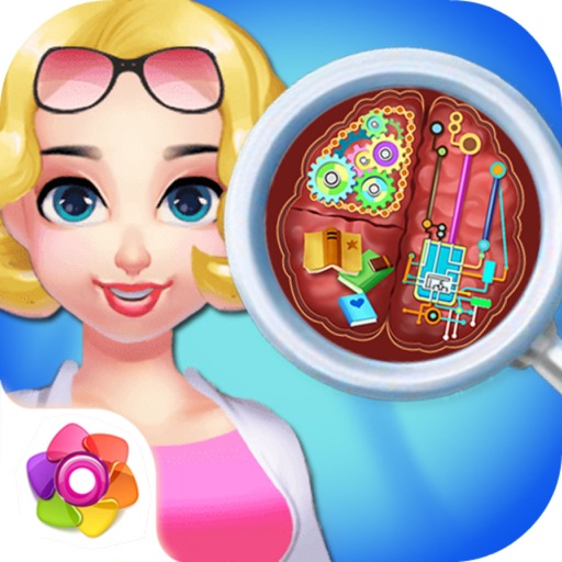 Pretty Mommy's Brain Cure - Surgery Salon Game，Sugary Care Icon