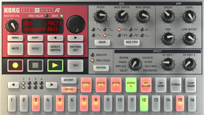 KORG iELECTRIBE for iPhone Screenshot 2