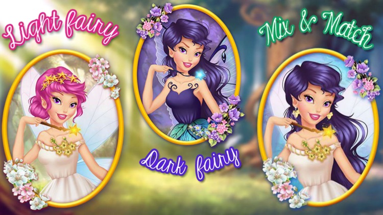 Dark Fairy Dress up Game