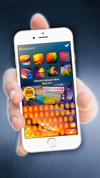 Abstract HQ Keyboard - Cool Background.s, Custom Skin.s And Color Theme.s For Text.ing screenshot-3