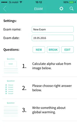 Game screenshot ExamMaker apk