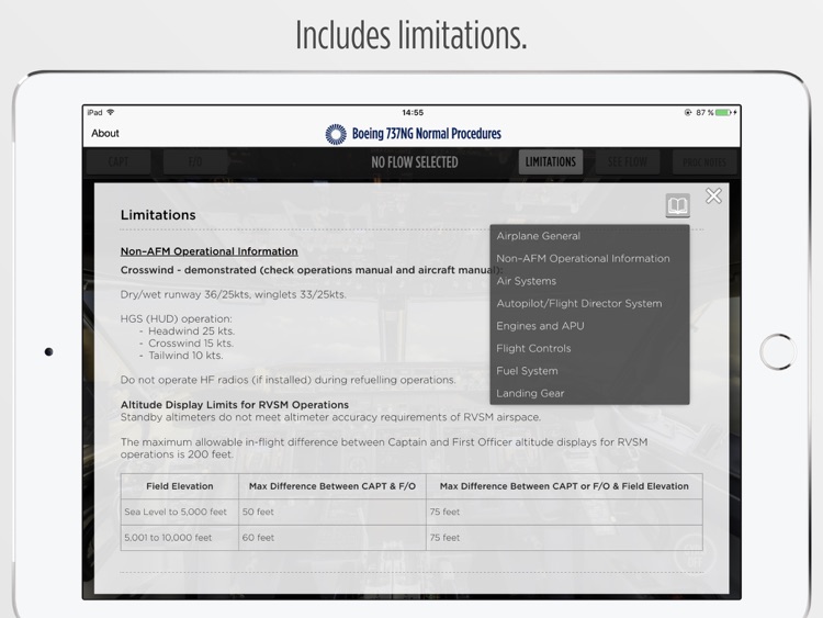 Boeing 737NG Normal Procedures screenshot-4