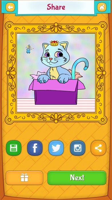How to cancel & delete Kitty Cat Coloring Pages from iphone & ipad 4