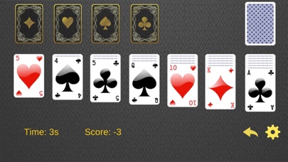 Solitaire Euchre card game - The retro classic style with 52 cards 1.1 IOS -