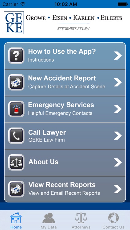 Injury Help App by Growe Eisen Karlen