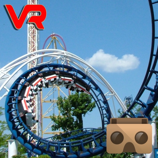 Rollercoaster VR Cardboard Icon