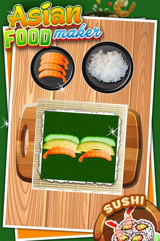 Asian Lunch Food Making Kid Games for Girls & Boys screenshot 2