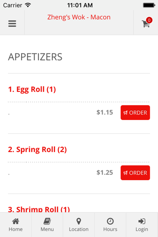 Zheng's Wok - Macon Online Ordering screenshot 2