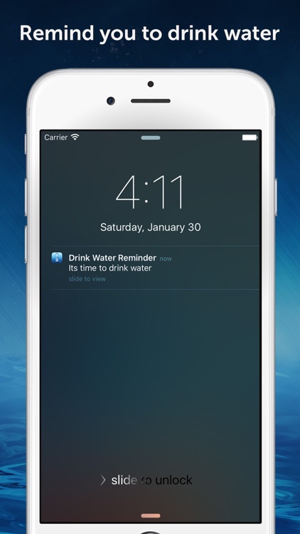 Drink Water Reminder Pro : Daily hydration tracker, monitor and counter manager screenshot-4