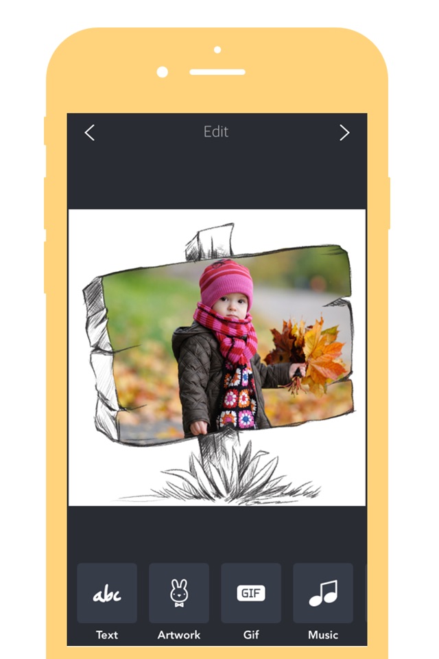 Fast - sketch collage & music video maker for your moment screenshot 2