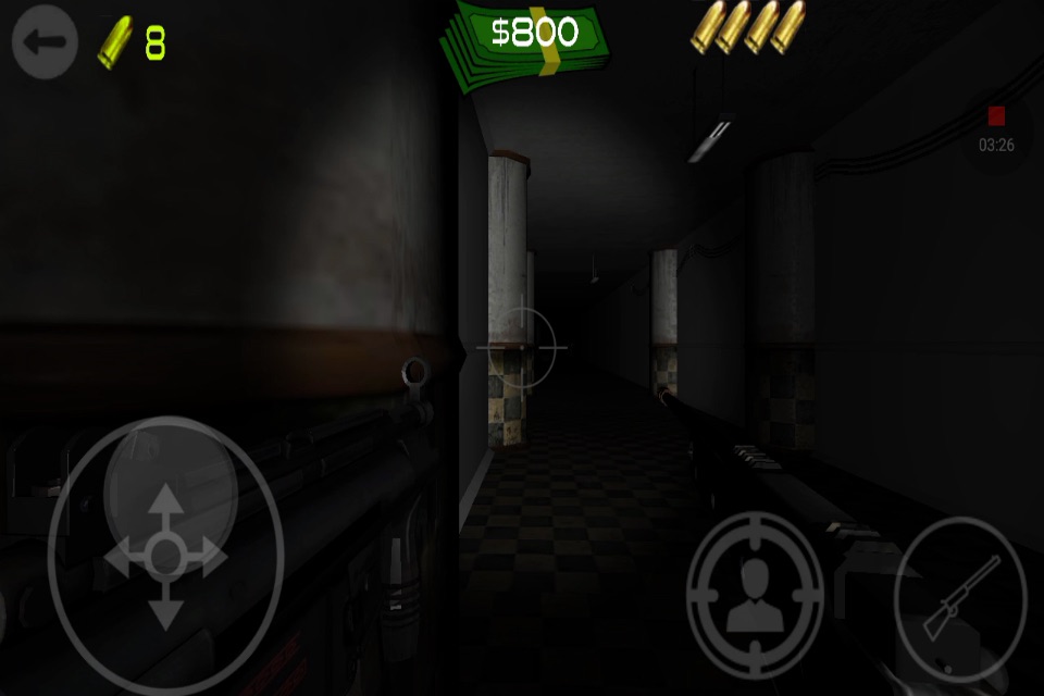 Zombie Hospital Escape 3D Horror (an fps style shoot N kill survival game) screenshot 2