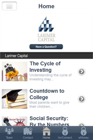 Larimer Capital screenshot 2