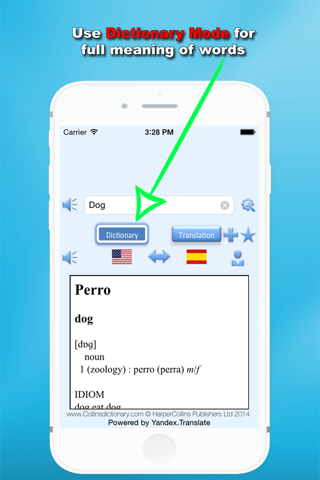 Spanish to English Dictionary Translator - Languix screenshot 2